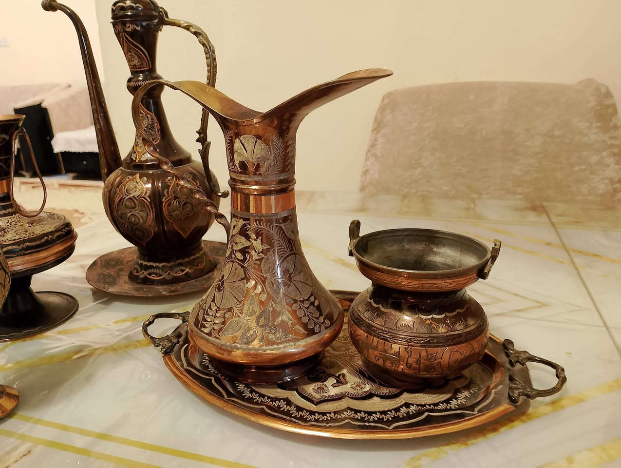سلام عليكم للبيع نحاسيات تحف انتيكة
متوفر توصيل كل محافظات العراق 5


**إذا كنت صاحب هذا الإعلان وتريد حذفه لأي سبب، رجاءا أرسل رسالة إلى الدعم الفني**