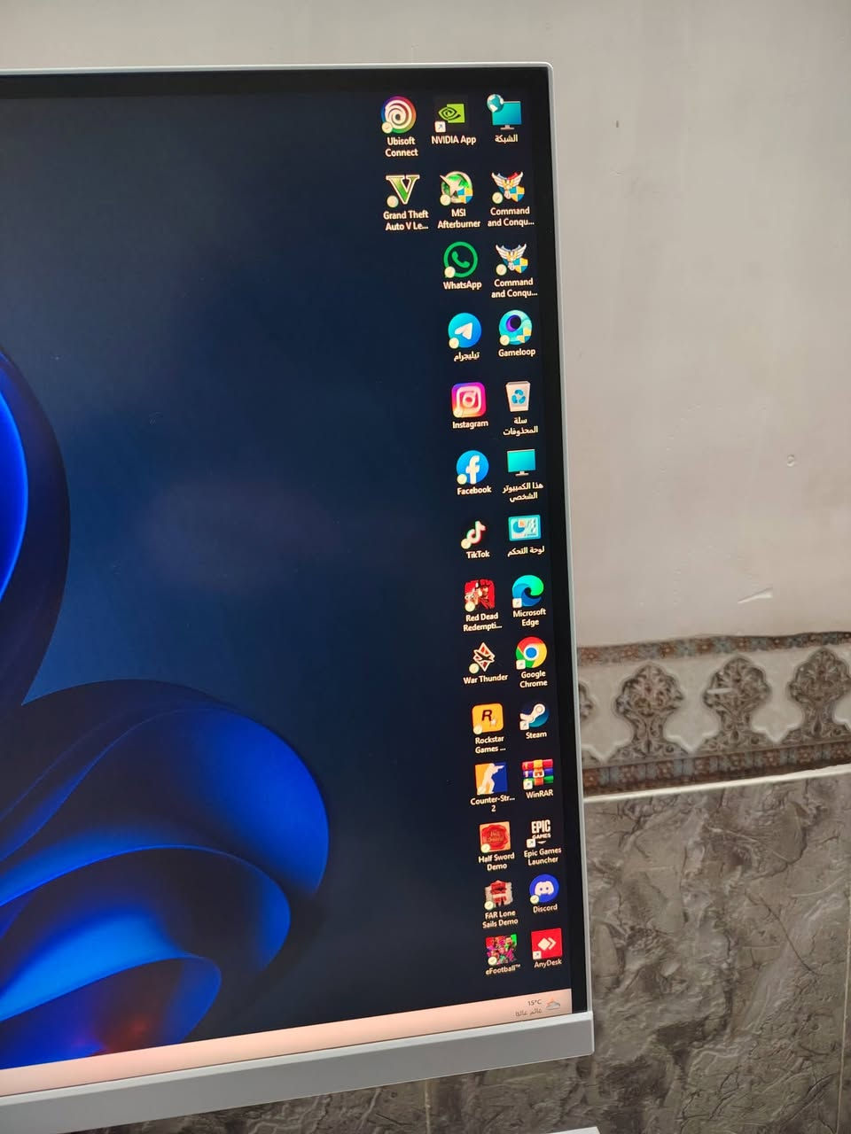 سلام عليكم pc كامل البيع كبل شغل وتلعب متعتاز اي قطعه الموصفات الكراتين موجوده
رام 32   3600
وبيها موبرد مائي يوبي اس 3000
كرسي كيمك يعني فول شاشه 240هيرتز 2k 
لله شاهد استعمال كلش قليل مكاني نجف ما عندي توصيل 
حته حساب ستيم اوف لاين اطيكيا ويها سعر قفل مليون ونص قفل وسل عليها شكد جيب كامله مكمله وهذا رقمي ***********
