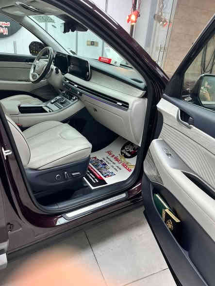 Hyundai palisade  2024 calligraphy🔻
هونداي بلسايد كلگرافي 
🔻موديل: 2024
🔻 العداد:37.000 km
🔻 المواصفات: كلگرافي  فول 1/1 
 شاشة عرض داتشو. المحرك   v6    3.8 
بصمة تشغيل + بصمة ابواب 
اصطفاف ذاتي(تقديم +ترجيع)  
فتحة سقف +بانوراما
سماعات هارمن كاردن عدد ١٦
 رادار امامي  + خلفي 
حساسات امامي + خلفي 
كامرات عدد 6  360 درجة 
كشنات امامي خزن ميموري 
كشنات كهربائي تدفئة وتبريد🥶
داخل ابيض
انارة داخليه (محيطيه) + انارة دشبول 
بردات جانبية
تبريد مركزي امامي + خلفي منفصل التحكم
تحكم ستيرن + شفتات
تدفئة ستيرن 
مرايا هيتر + تعتيم 
صندوق كهربائي شفط + اربع وضعيات فتح صندوق
وضعيات قيادة  (٥)
ويل كب حجم  ٢٠ 
اوتو هولد + نقطة عمياء 
سايد بريك بصمة + مثبت سرعة
شحن وايرلس 
إشارات بالمرايا  + إشارات جانبيه
2اوتو بريك 
تحديد مسار
شاشة ديجتال كبيرة
تشغيل عن بعد .
تدليك كشن .
دفع رباعي 
نظام مانع انزلاق 
 نظام نزول منحدرات كشنات Vip منفصل
🔻السعر :35.000$(بيع فقط بدون مراوس)
🔻للاستفسار الاتصال على الرقم 
(***********)
🔻السيارة دخول جديد كتاب شهداء
