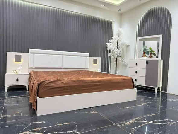 غرفة نوم تركي موديل توريا 2*
*سرير مخزن* هيدروليك
ابواب 4 نرماده 
مجرات ثلاثيه فتحه كامله

❇️ 5 قطع      كنتور 220
❇️ ميز تواليت ضخم
❇️ شغل ممتاز
اناره بل كومديات 
يدات الكنتور طويله ⭕️⭕️⭕️⭕️⭕️⭕️⭕️⭕️⭕️
للحجز ***********
***********
#تصاميم_غرف_نوم_مودرن 
#اثاث_منزلي_حديث_غرف_نوم 
#اكسبلور 
#creatorsearchinsights
