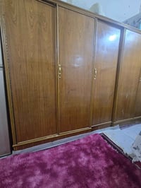 خزانة ٥ أبواب • نجارة شرط • تتحمل الطلوع