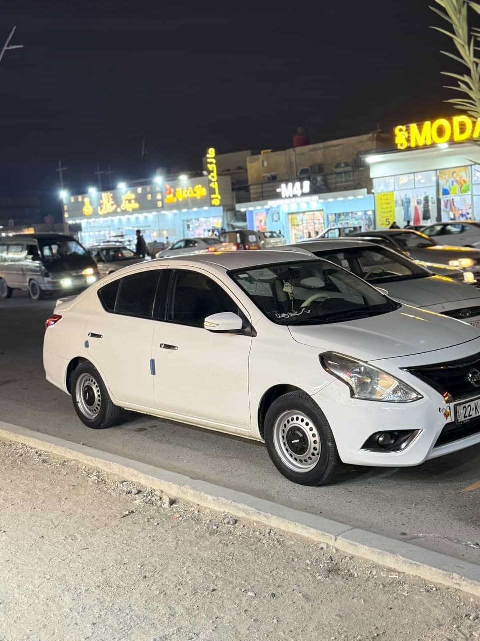 نيسان صني 23 مصري بيه جاملغ امامي وطخه بل تكمه باقي كفاله  كير محرك كفاله السيارة كلش حلوه ونضيفه ماشيه70السعر107
‭‬هذا رقم راعيهة.***********
وهذا بي واتساب. ***********
