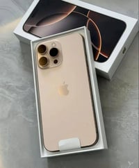 * ايفون 📲 16 برو  * لون تيتانيوم مميز  * بطاريه 🔋 100 * ذاكره / 256  *...