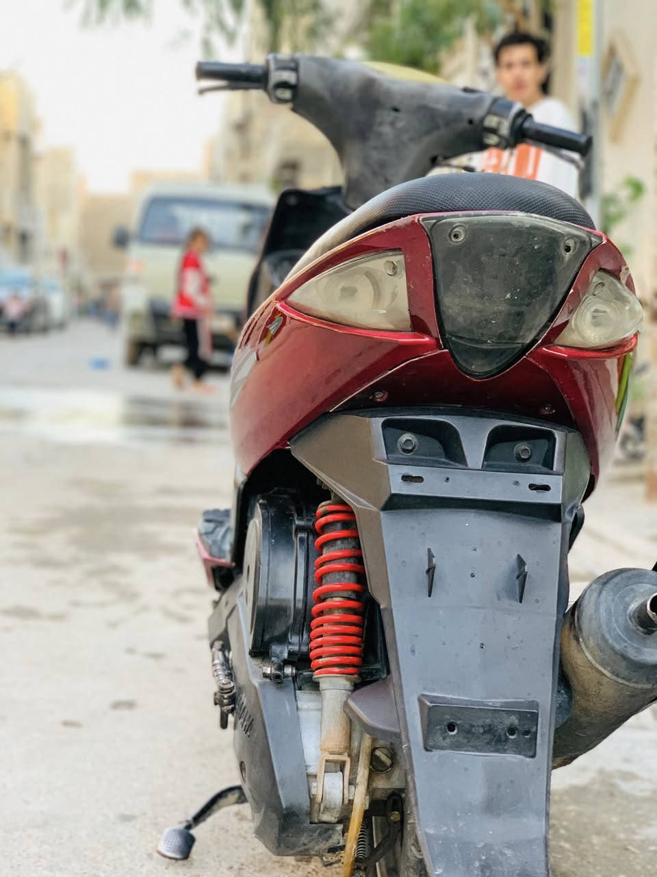 السلام عليكم
للبيع ماكس مضلع دراجه بلاديه بوشه 49
كفرات بلاد دراجه نكره سلف شرط تأخير بلتشغيله ماكو 
سعرها 450 وبيها مجال قليل مكاني بغداد الشعب 
رقمي *********** بي واتساب
