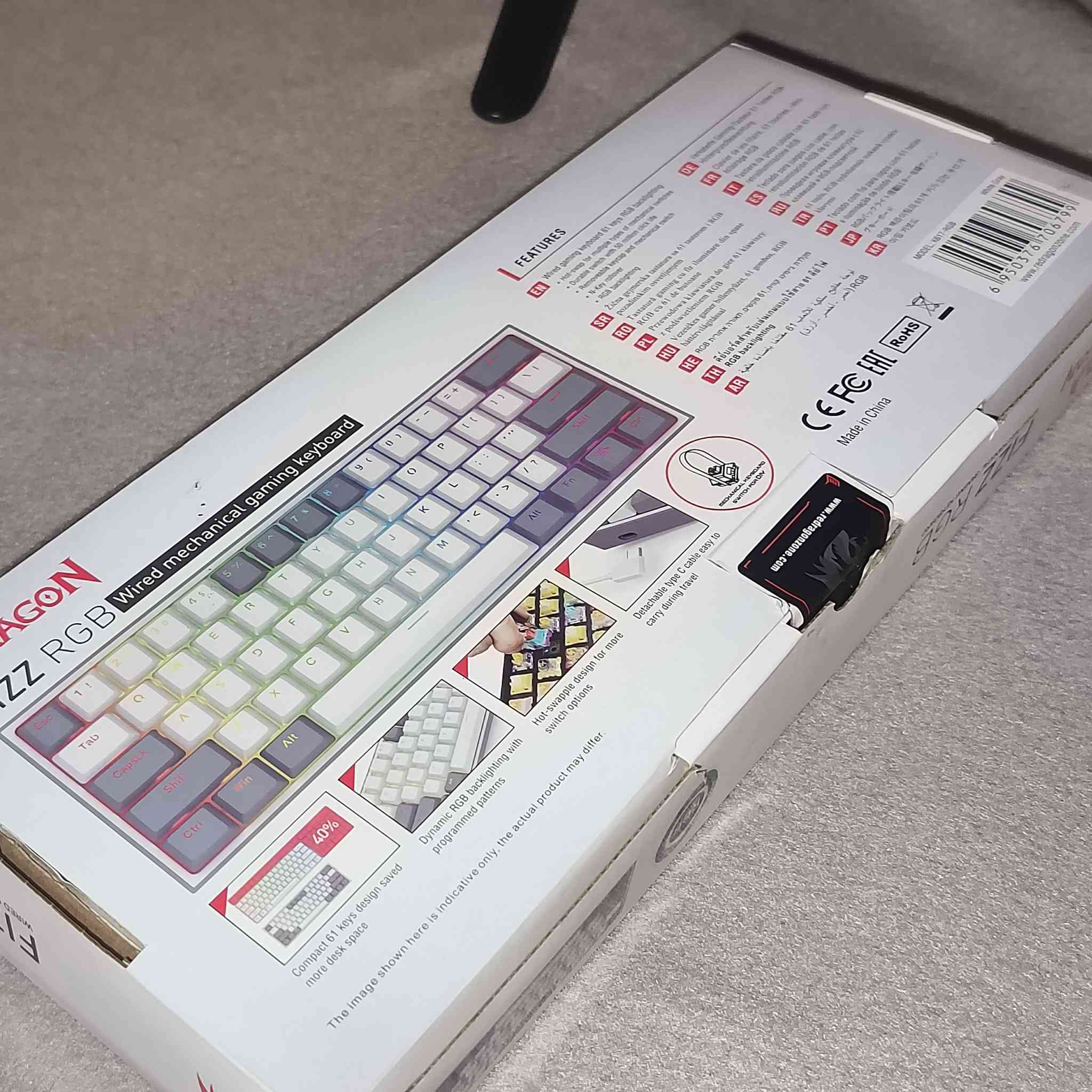 کیبۆرد (REDD.DRAGON) کە باشترین و بەناوبانگترینی کیبۆردی عالەمە بەکار نەهاتوە لۆکە تەنها حەزم لە ڕەنگەکەی نیە بەشەرتی ئەوەی بە کار نەهاتبێت زیاتر 20 جۆر نەخش و جۆری لیدی هەیە نرخی 30 هەزارە ئەوەش ڕەقەمم لە کەلار ***********
