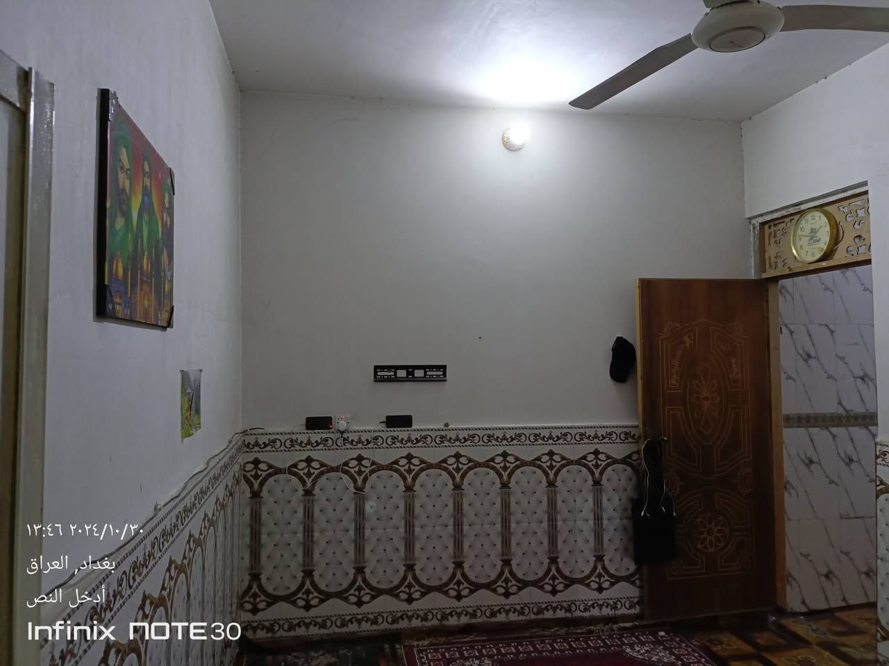دار للبيع المساحه 80مترمربع جنس الارض سكك  المكان بغداد حي النصر الثانية شارع حجي مسلم 
بناء بلوك والسقف صب مسلح يحتوي على محل حلاقة واستقبال وصالة وغرفة نوم ومطبخ وصحيات داخلي وخارجي
الطابق الثاني يحتوي على غرفة نوم وصحيات
السطح شتايكر السعر 50مليون
للاتصال ***********
