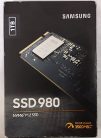 هارد ssd nvme M.2 1T Samsung 980 جديد open box سعره 155 الف  صورة الإث...