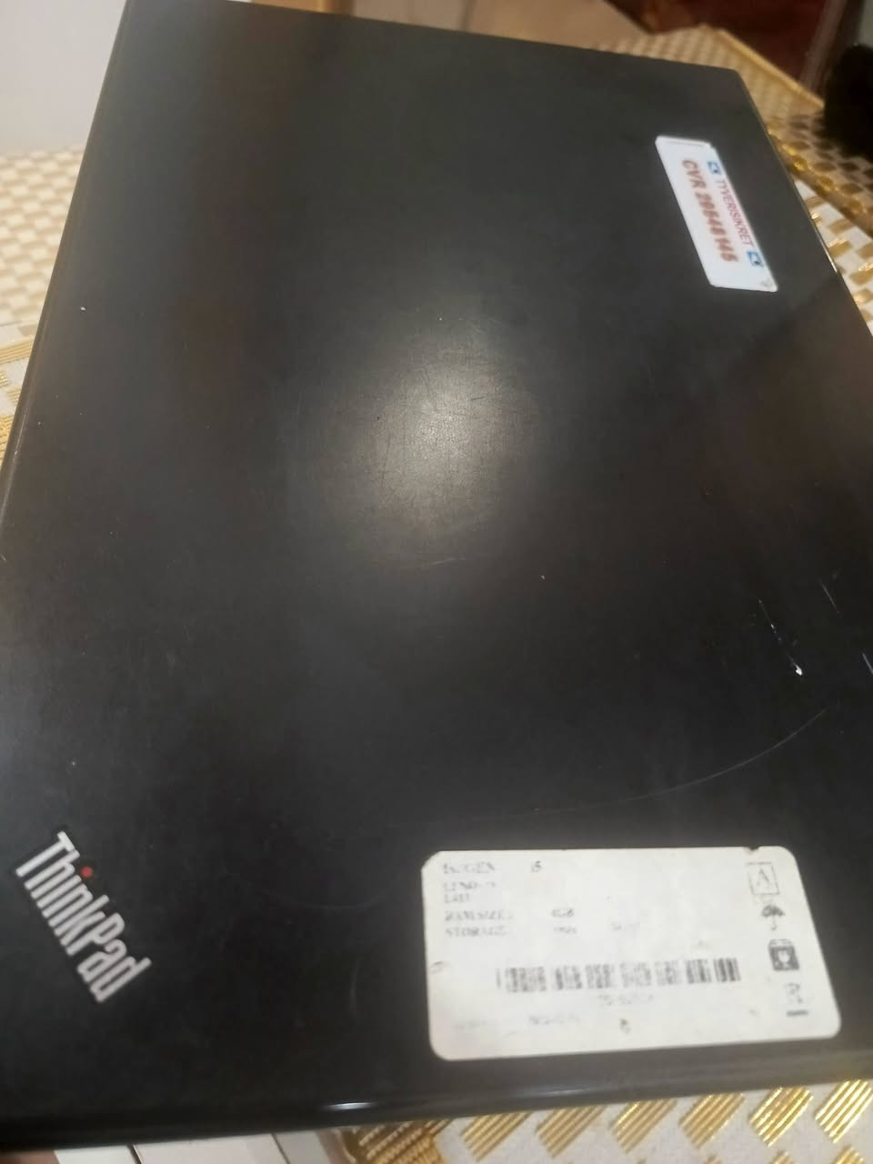 💻 للبيع  لابتوب : Lenovo ThinkPad L412
✅ الموديل: Lenovo ThinkPad L412
✅ الشاشة: 14 إنج
✅ الكيبورد: عربي + إنكليزي
✅ كاميرا أمامية مدمجة
✅ واي فاي
✅ سماعات وميكروفون مدمجة
✅ منافذ USB وVGA ولان
✅ نظام ويندوز منصب وجاهز للاستخدام
✅ مناسب للدراسة، الأوفيس، التصفح، واليوتيوب.
📌 الحالة: مستعمل بحالة جيدة، الشاشة والكيبورد شغالين بصورة طبيعية.
💰 السعر: 100


**إذا كنت صاحب هذا الإعلان وتريد حذفه لأي سبب، رجاءا أرسل رسالة إلى الدعم الفني**
