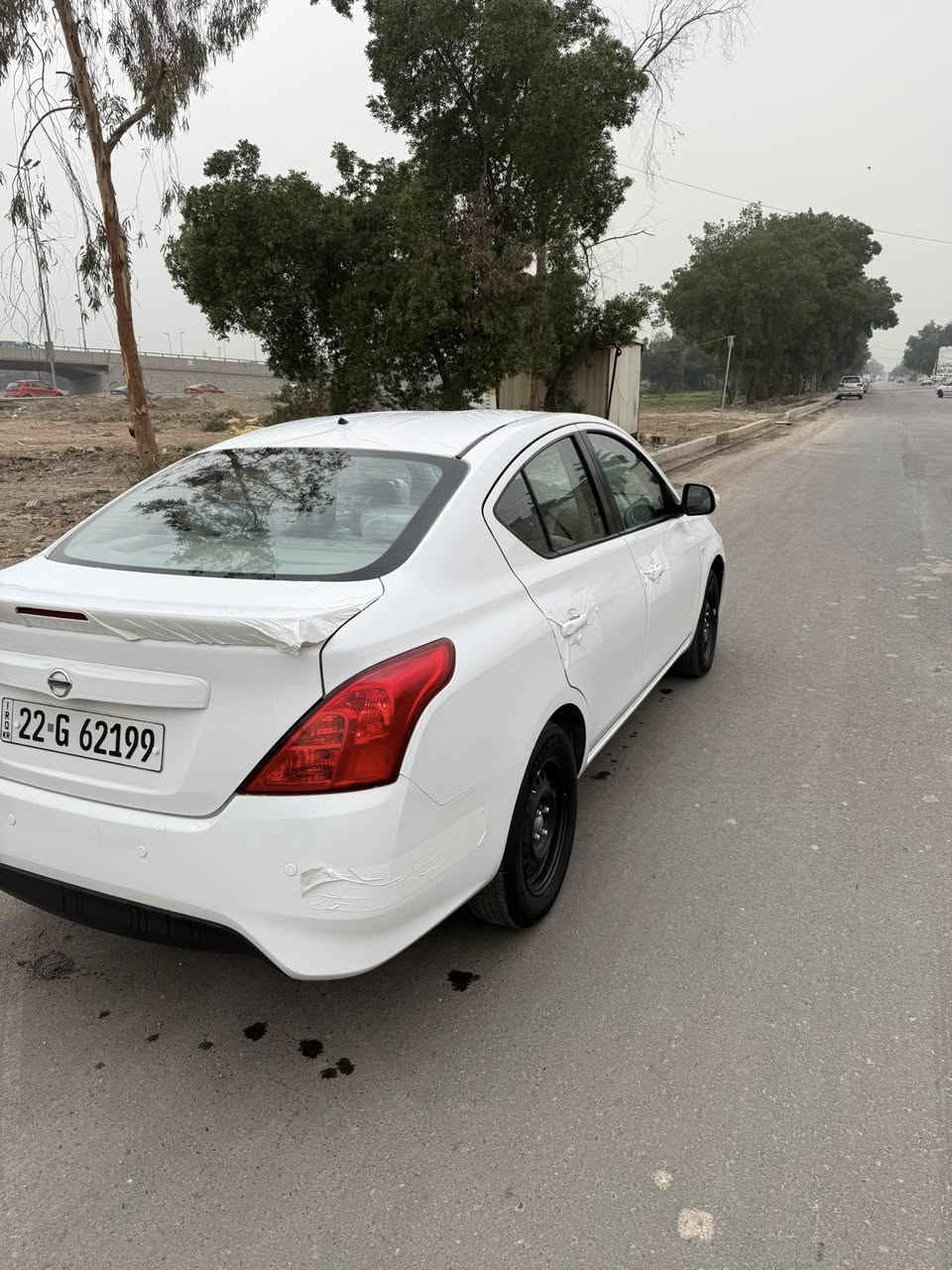 نيسان سني هندي موديل ٢٠٢١ ماشيه ٧٠ الف مكفوله كفاله عامه اي نقص مابيه عله وضع الشركه بسمي السياره مكاني بغداد الامين الثانيه ***********
