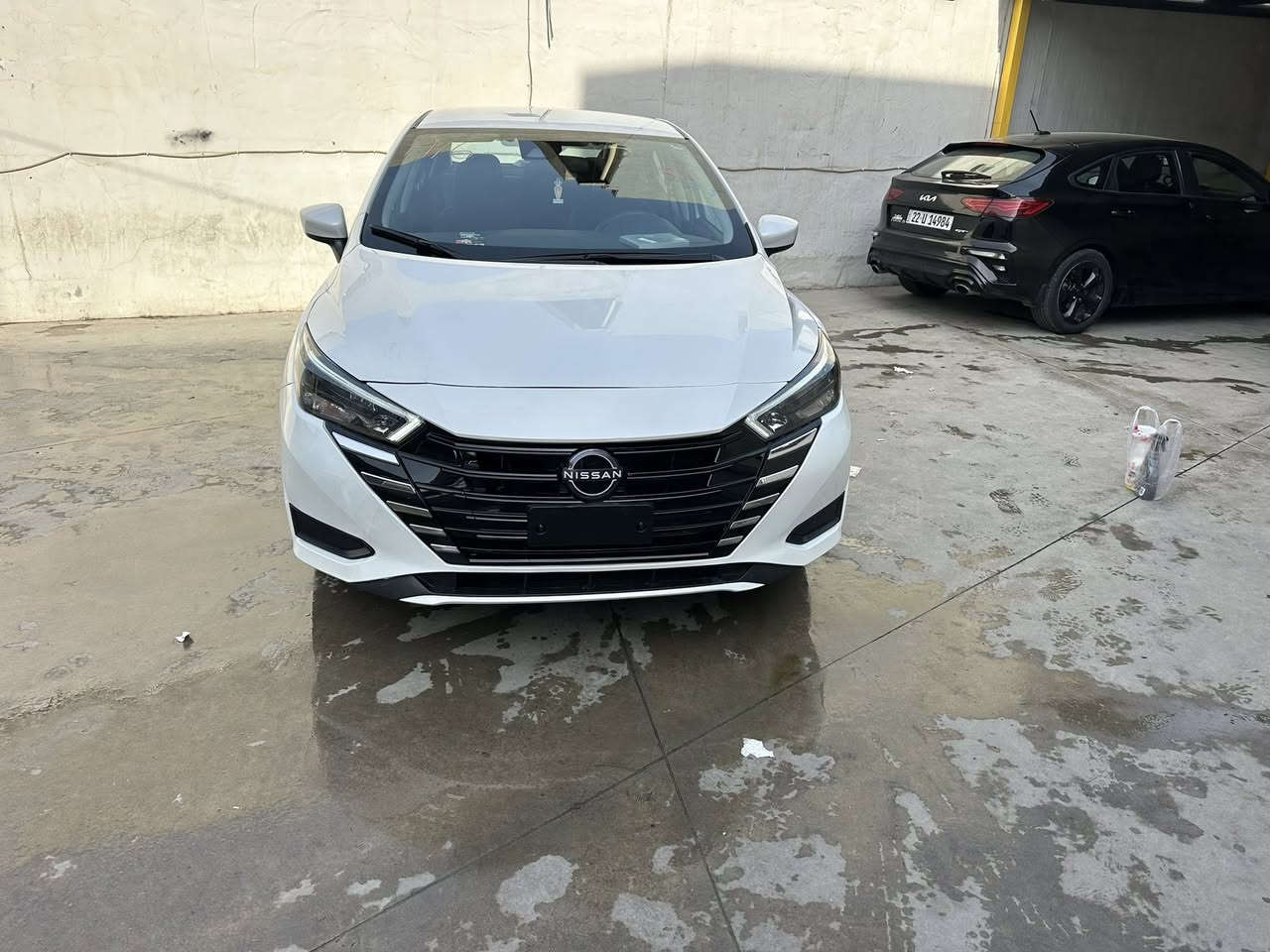 نيسان فيرسا 2025 SV بدون صبغ سياره فول بصمه لايت زينون سعر131/***********
