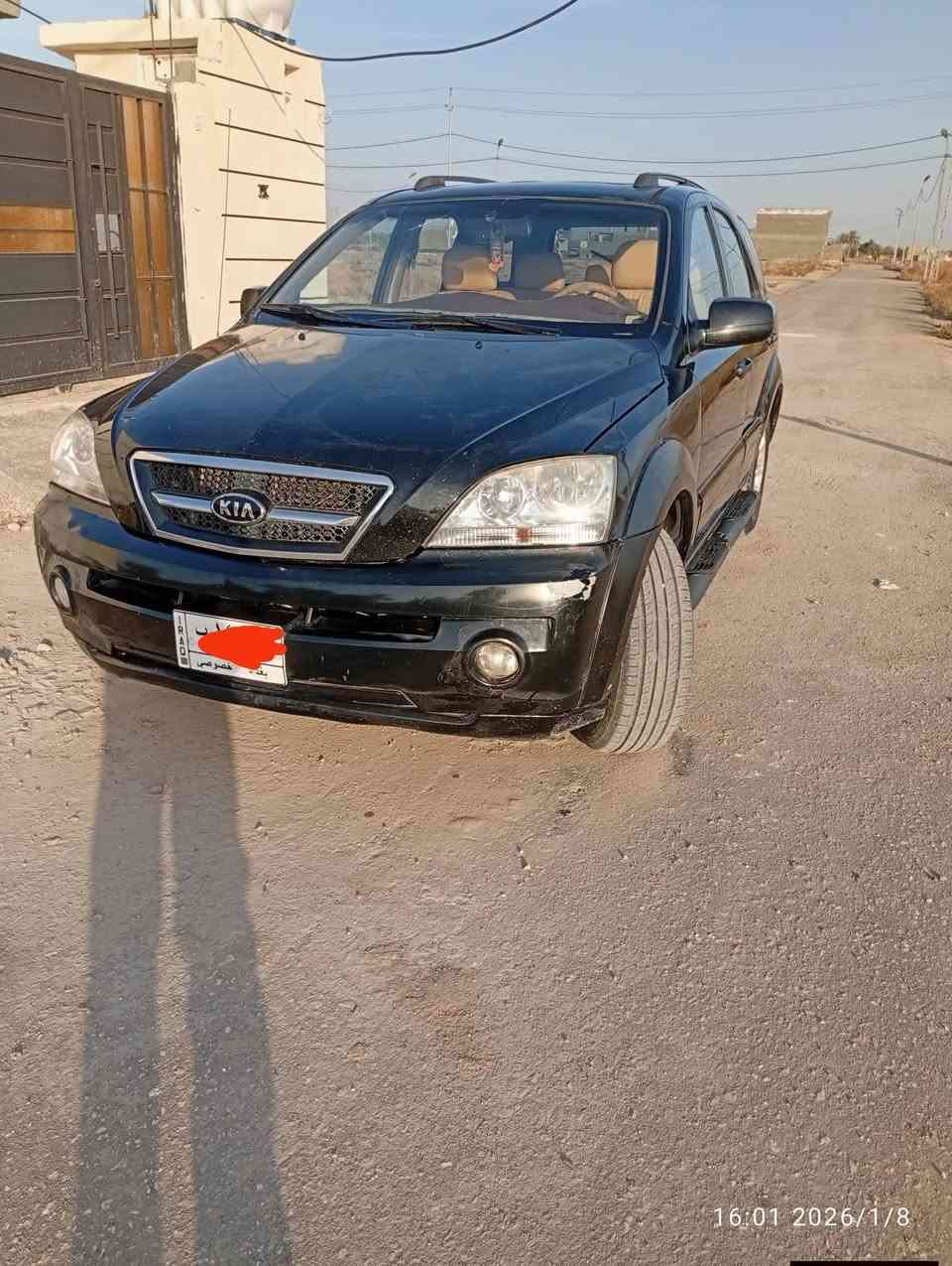 سلام عليكم ورحمة الله وبركاتة من رخصة الادمن الغالي مستعجل سياره للبيع سورنتو موديل 8  امريكي 5راكب محرك 3300مصبوغه حزام جاملغ فقط ومعمر بدون دواخل بغداد تخم تاير جديد حتى السبير جديد باتري جديد قاعدة البانزين جديد نوزلات بلكات مجاول كله جديد  رقم لماني  تبريد كبريسر عاطل ترايك  وين متريد مكان السياره بابل جبله  السعر  خاص او اتصل وات ساب ***********/لاتعلق وتكلي السعر اعتذر منكم الان اكو ناس ماتخاف الله  وتكسر ب حلال الناس تحياتي للجميع
