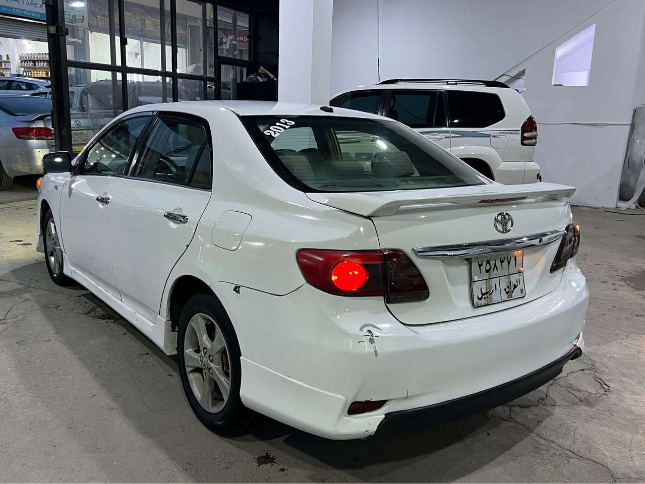 للبيع كورلا موديل ٢٠١٣… كير اوتو… محرك ١٨ المرغوب… بيهه ٥ قطع صبغ ابيع حزام… السيارة جاهزة… عليهه غرامة ٣٠٠$ تنخصم من السعر… للاستفسار 
***********
*********** دهوك, العراق
