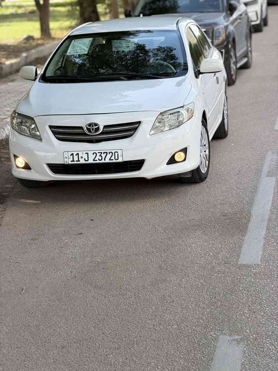 سلام عليكم البيع 
كورلا مديل 2008خليجيه مكفوله من الضربه والصبغ والمحرك وكير وحداديه وتبريد وتخم تاير خير من الله السياره كلش جديده ومابيه كل نقص موصفات السياره  محرك 1800شاشه كامره حساسات تحكم أستيرن مري شفط داخل صاج السياره مشاءالله كلش حلوه رقمه بغداد دولي سنويه مجدده السعر 112وبيه مجال بصيط هاتف ***********بيع فقط اعتذر عن المروس موقع السياره كربلاء
