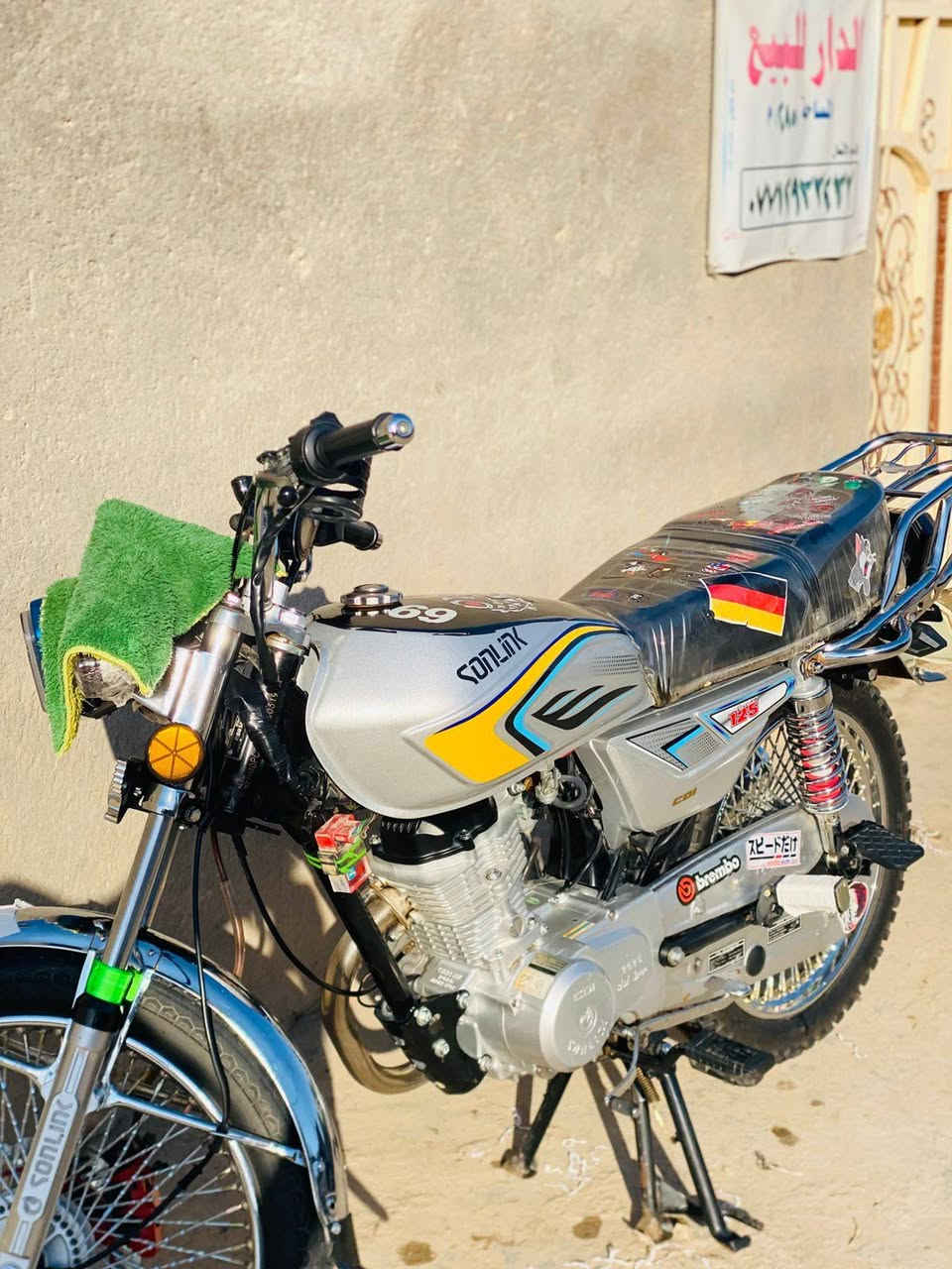 يا الله السلام عليكم
دراجه تايكر (سونلِك) 
موديل 2025 🌟 شهر التاسع9 
اللون رصاصي 🩶
الدراجه كفالة عامة من كلشي مكفولة .
المكينة أيضاً كفالة شرط الفحص اجيب فيتر وتدلل .
السعر 725 وبيها مجال .
المكان : منصورية الشط قرب سيطرة الغالبية .

باقي التفاصيل : *********** .
