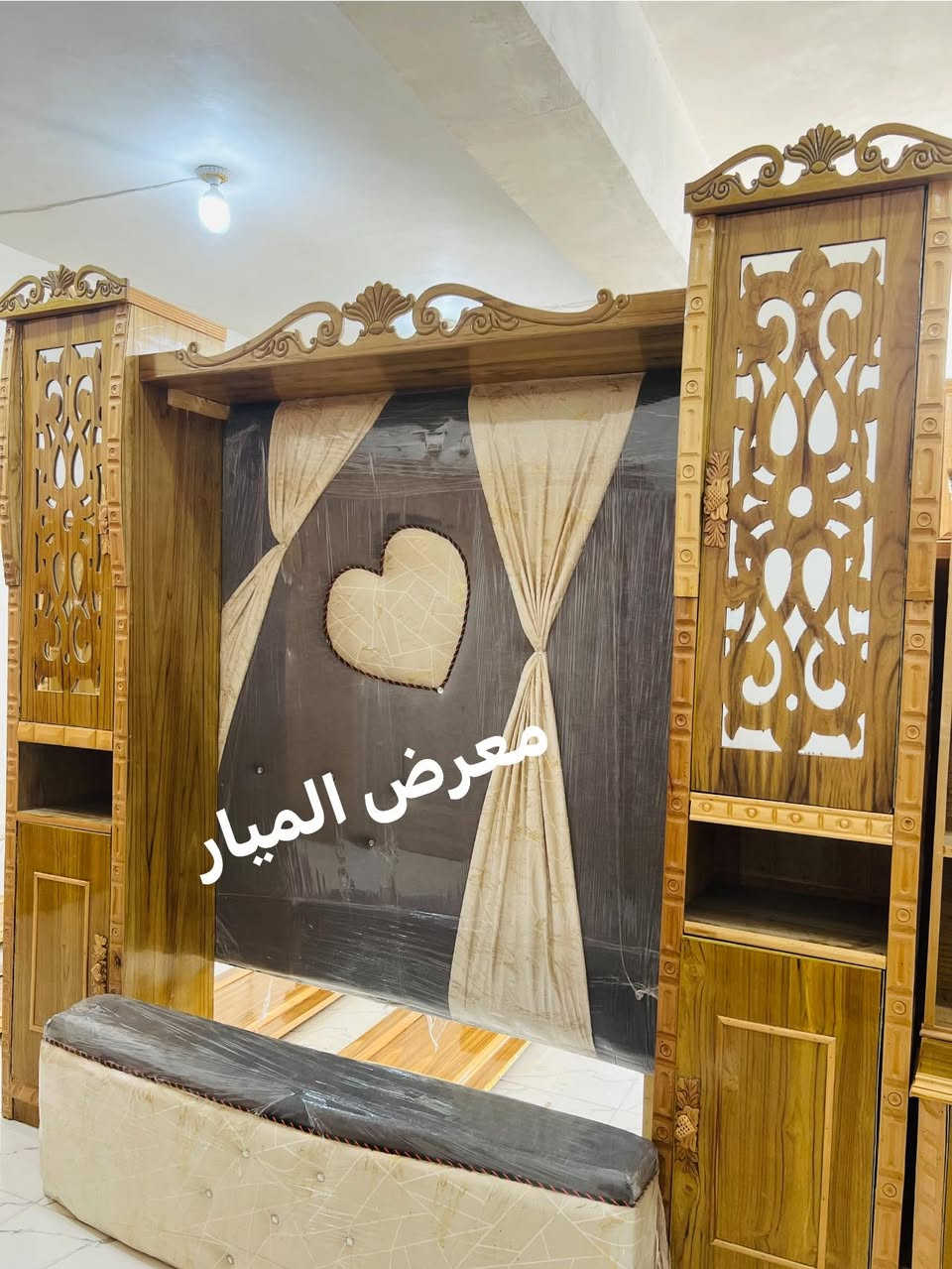معرض الميار   
عرض خاص 😍😍😍
غرفه ملحق أبراج. صاج 
خمسه ملم صبغ حراري 

السعر 900 
سارعو للحجز او الستفسار
التواصل 
***********
