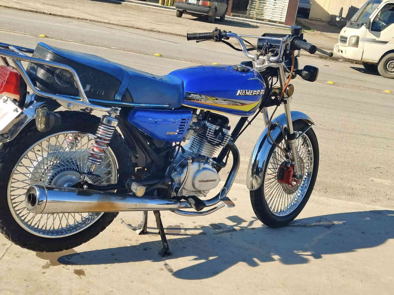 السلام عليكم موطور للبيع نامه برو 2024 نضافه فول بعدو زيرو شاشه كهربائيّات كلها شغاله منفيس موطور مال جناي السعر 680 وبي مجال قليل مكاني الجدعه موشراي لا تعبني ***********
