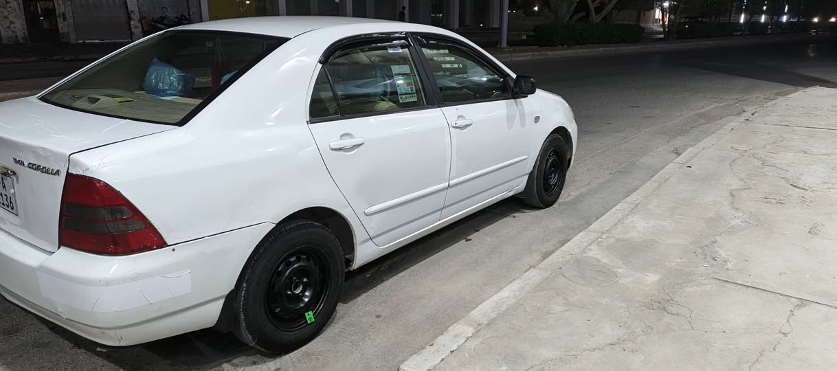 كورلا
للبيع كورلا بيكاتشو      موديل 2002 
رقم اربيل جديد   سنوية 2031   هزة وفحص جديد تحويل ثاني يوم 
وارد خليجي.   بيه   قطعتين صبغ فقط بدون دواخل   

محرك 1800.    كير،،.    محرك   //.  
صدر،،،.   امامي   //.   خلفي    تبريد ثلاجه    
جاهزه من كلشي 

مكاني،،،،.  الانبار  الرمادي 
رقم الهاتف ،،.  ***********  .📲

السعر ، 74 ،$. وبيه مجال للطيبين
