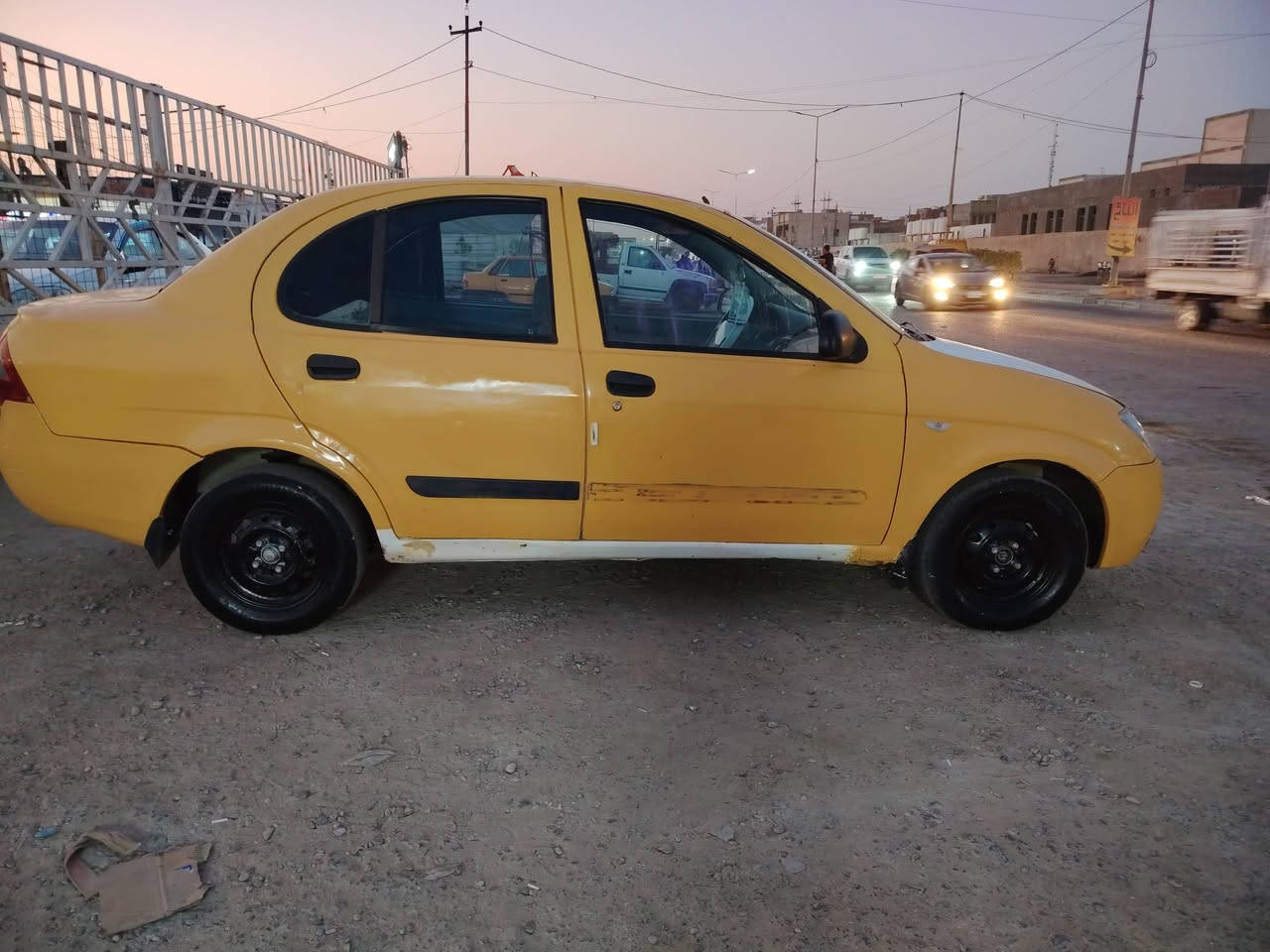 طيبة موديل 15سنويه نافذة  مكفوله ضربه  مكينه كير تبريد حداديه كهرباىيات جاهزه غرامة وهيئة على المشتري مكان ميسان سعر 21 بيه مجال قليله ***********

