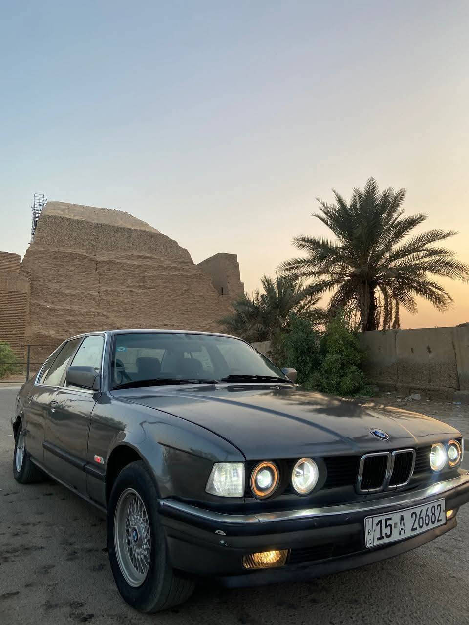 BMW
 موديل 91  للبيع
735 مفتوح 6 سلندر 
رقم جديد سنوية لل 28 باسمي 
رقم انبار تحويل ثاني يوم مشروع وطني 
السيارة كاملة تخم تاير جديد 
صبغ فرن جديد سيارة معمرة بل كامل
بغداد المدائن 
السعر 30 قفل 
للاستفسار *********** واتساب
