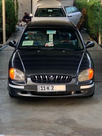 سوناتا 2001 ..... لون رصاصي   ((ضمان الشركه الدوليه العراقيه ))    رقم...