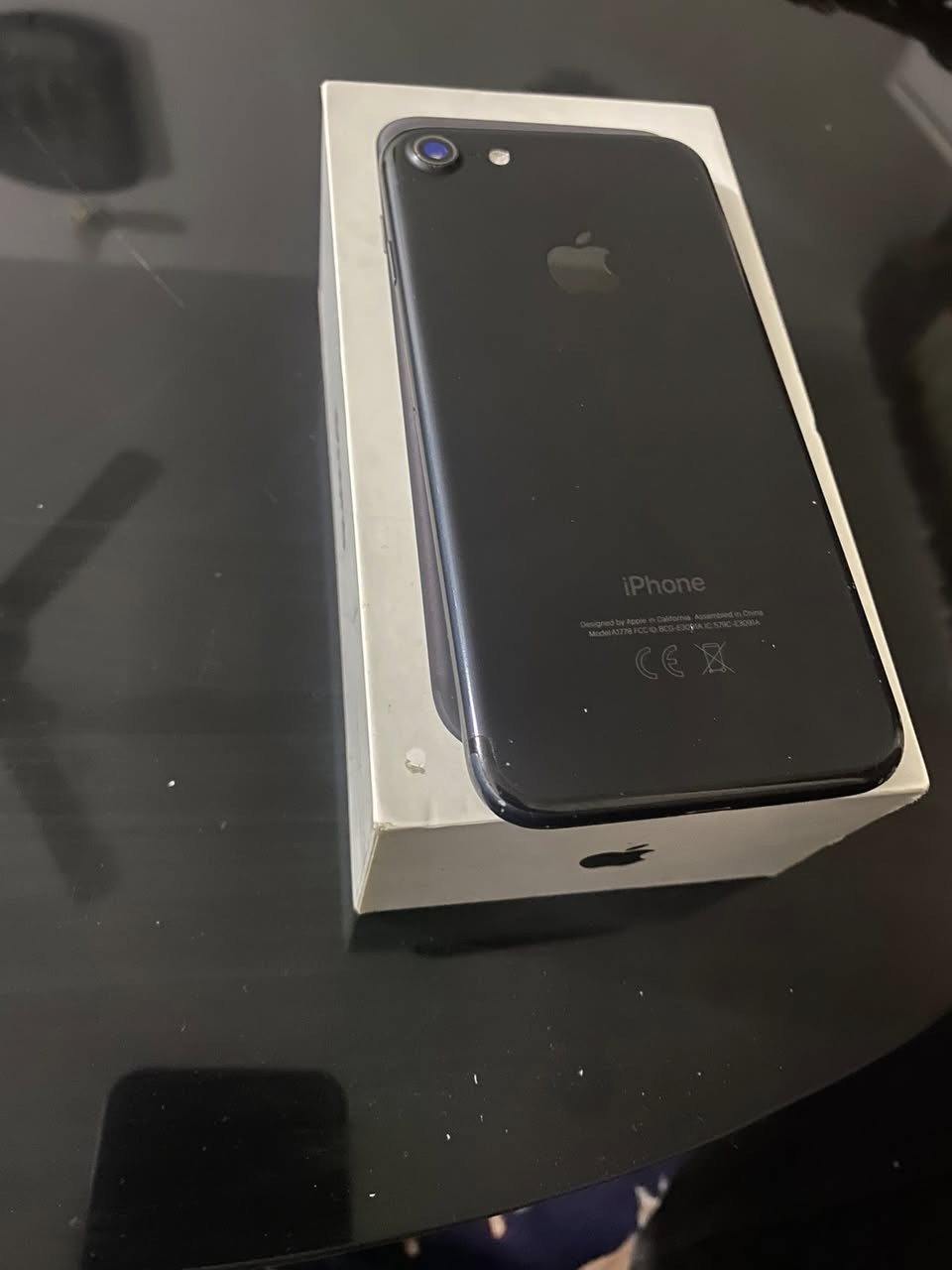 ايفون 7عادي ذاكره 32بطاريه72 جهاز كله شغال ومابدل بي شي يعني وتر بروف  بس الكامره الخلفيه وكع صار بيها مثل رجفه
مكاني بغداد البلديات ب80 وبي مجال بصيط


**إذا كنت صاحب هذا الإعلان وتريد حذفه لأي سبب، رجاءا أرسل رسالة إلى الدعم الفني**