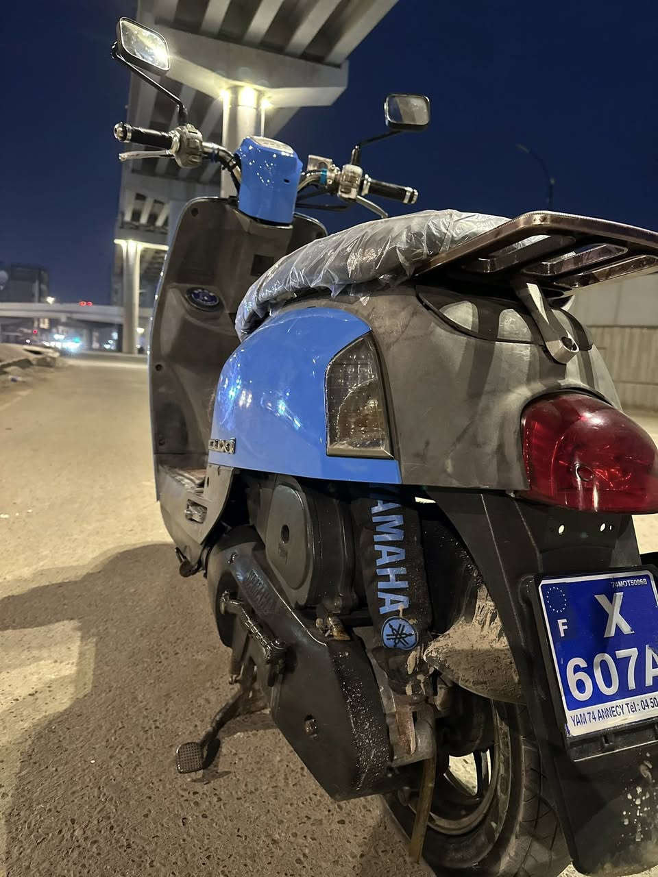 سلام عليكم 👋
ماكس بوليس للبيع (بدون مراوس )

الدراجة نوزل نگرة سلف ضايفلهة هندر للاحتايط 

لون سمائي داخل املح
ويالة نجمة  
مكينة كلش حلوة وناعمة 
شلعة ومعدل فول 
مكاني حلة نادر 
***********
السعر 825
