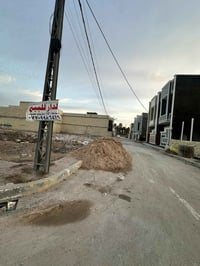 عندي قطعة للبيع الزعفرانية منطقة بيت بنيه مساحة ٥٠ متر فرع ٣١بصف الركن...