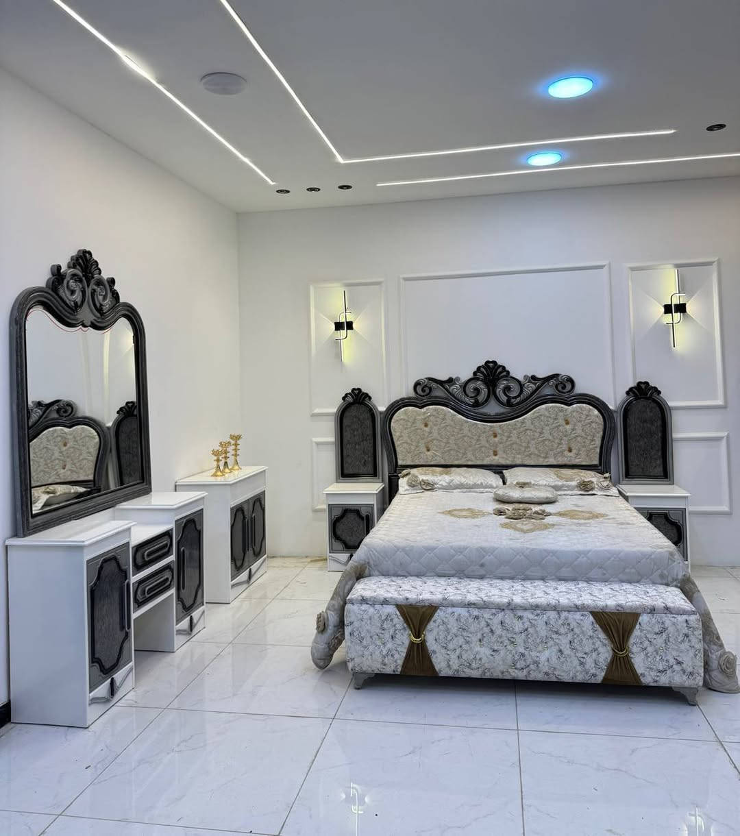 حصرياً الموديل الجديد
السعر مليون دينار فقط 😍

غرفه نجاره قتصاديه 🛌

متكونه من 9 قطع مميزه 

الكنتور ارتفاع 240 طول 320 

مع الزاويه مجموع الطول 4 امتار 

السمك الخارجي للغرفه 5 ملم انديف

والسمك الداخلي 3 ملم معاكس ابيض

سعر الشازلون الخزان 75 الف 

سعر الشازلون المقعد 50 الف 

متوفر توصيل وشد داخل بغداد 😊

متوفر توصيل وشد لكافة محافضات العراق 🇮🇶


**إذا كنت صاحب هذا الإعلان وتريد حذفه لأي سبب، رجاءا أرسل رسالة إلى الدعم الفني**