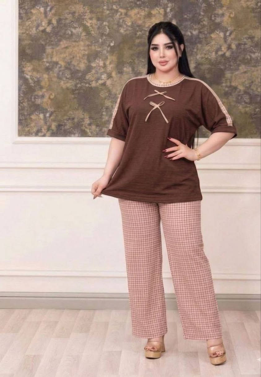 جمال الكاروهات
سوت درجه اولى ✅️ كيلوت كاروهات  عريض خامه درجه اولى ✅️
القميص خامه جنن درجه اولى ✅️
مقاس فري سايز يلبس وزن 90ل
 60
الدرزن مشكل الوان نقشات 
شغل فيونكات ✅️
ردان ركلان 
سعر الدرزن 80الف فقط سعر بلاش
اقل طلب الشد نص درزن 6قطع
ملاحظه ✅️ طول القميص 75سم 
https://t.me/orkeap
*********** واتساب
