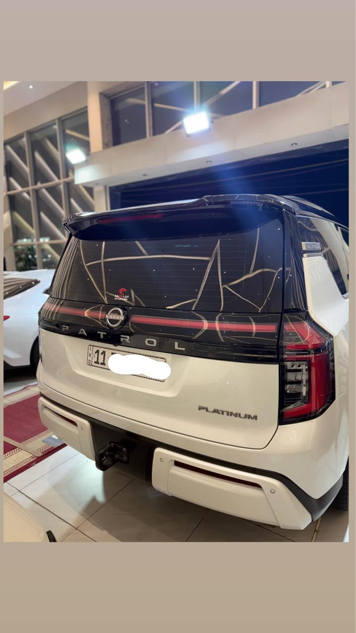 نيسان باترول 2025 توين تيربو تو كلو ضمان السور 
كفالة عامة 
العداد : 15,000km
العنوان و رقمها بغداد
*********** بغداد, العراق
