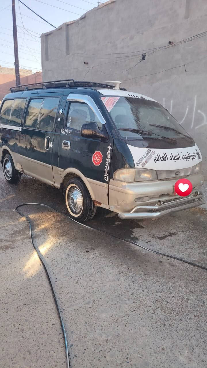 كيا بريجو موديل ٩٦ سنوية لغاية ٢٧ سيارة بلادي رقم ألماني بغداد السعر ٥٥ اتصال ***********
