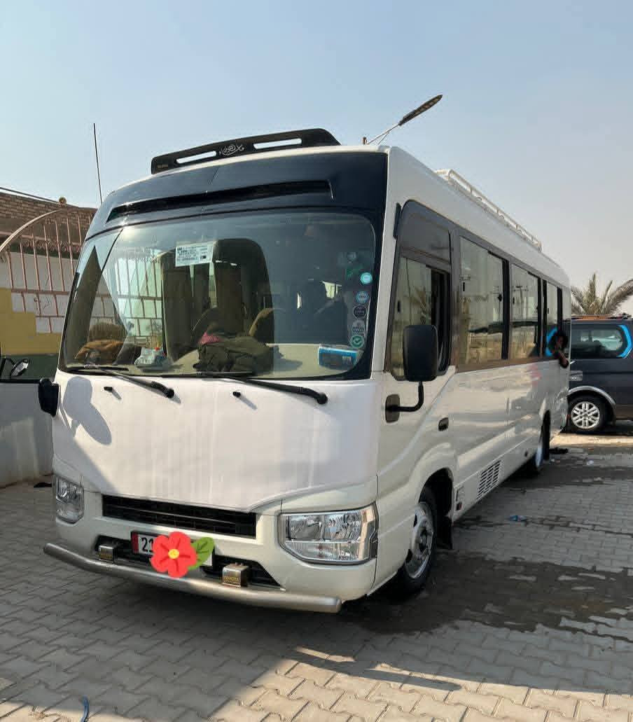 السلام عليكم 
بمناسبة حلول شهر رمضان 
كل يوم خميس بعد صلاة الظهر الى كربلاء المقدسة وتكون العودة بعده صلاة الفجر خلي فطورك وسحورك بين الحرمين الشريفين  سعر النفر 10 الف فقط 
للحجز والاستفسار الاتصال على الرقم ***********
*********** يوجد واتساب ومن الله التوفيق السياره كوستر حديث
