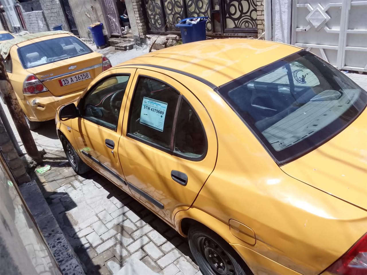 طيبة 2015 تبريد شغال زوج تايرات جديد مكينة وكير نضاف قاعدة فيت بم جديد حماوه  ربع بيهة بارد تقوية يعني تنسة حماوه السعر 33وبيها مجال صدر خلفي امامي جديد الرقم ***********
