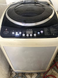 الغسالة 16كيلو ب175والثلاجة ب100والجرباية ب35والتلفزيون ب15شرط الشغل م...