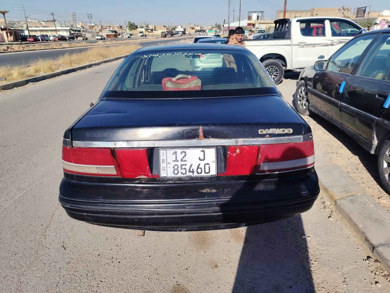 دايو برنس مديل 94 كير توماتيك محرك شرط كير شرط حداديه جديده سياره جاهزه رقم نينوئ انكليزي سنويه 30 تنتهي سعر ٢٩ وبيه مجال بصيط، ***********/***********
