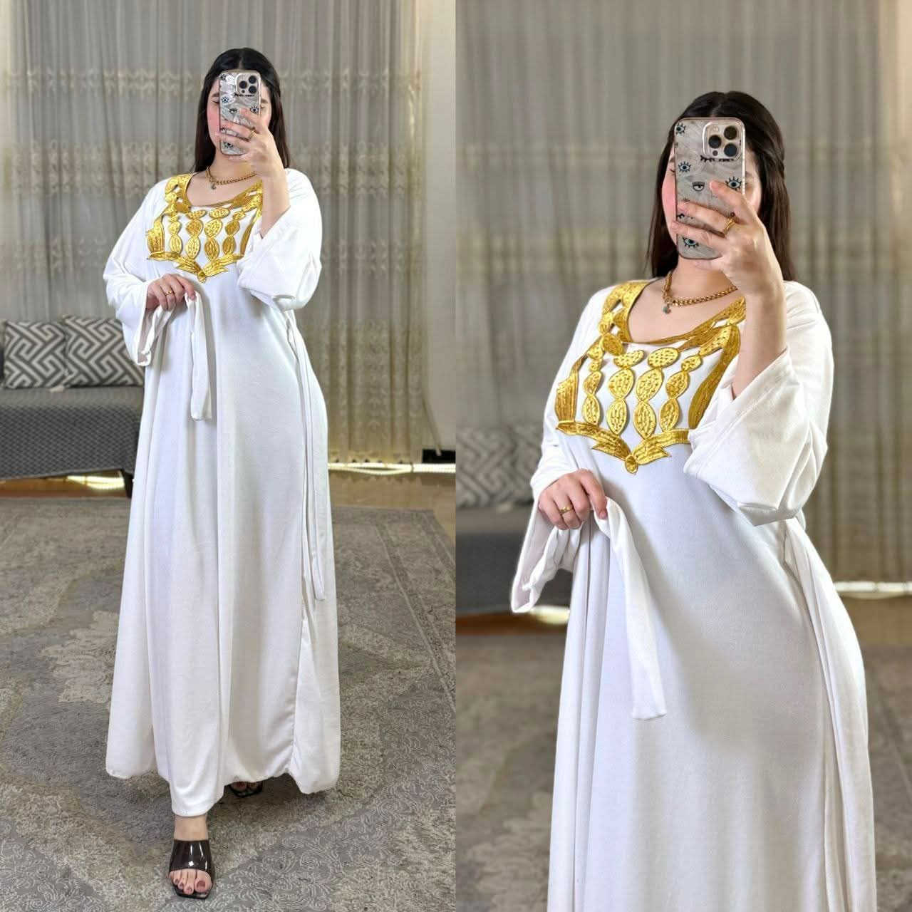 #تخفيض
دشداشة  كلوش

خامة مخمل جلد الأرنب ثقيل  صدر تطيرز شرط الفحص
لاستفسار ***********
M. L. XL. 2XL.

الدرزن 60 
سعر القطعة مفرد 12
 
توصيل جميع المحافظات 5 الف
