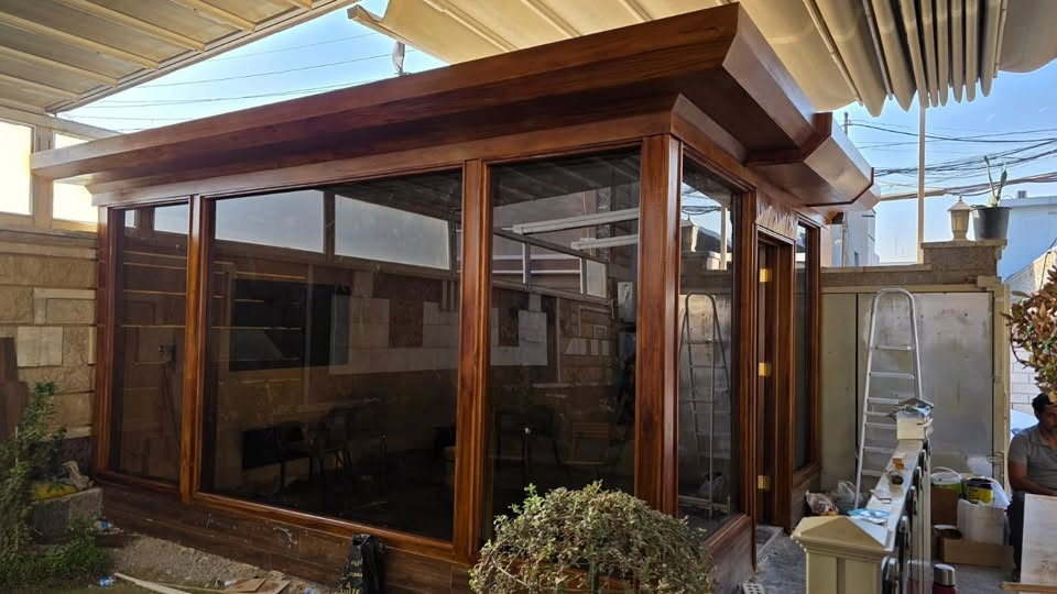 عمل ديكورات مزارع بانواعها عمل شرط استلام هندسي ***********
