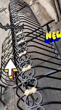 زخارف حديدية • حدادة فنية • ديكور حديدي