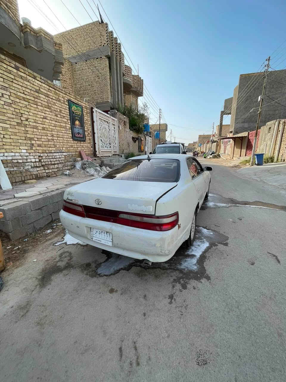 سلام عليكم احبتي
شيزر نفخ موديل1993

رقم بغداد بسمي مشروع وطني تحويل ثاني يوم سنويه لغايت 2027مكينه وكير ففتي ثنثن ونص تخم تاير حداده باتري داخل جديد سياره جارده عوزه سمكره وصبغ سياره كفاله من الكص والنقل والضربه برانكيت شركه احواض شركه ابد سعرها 28 بيها مجال قليل مكاني ناصريه الشطره ***********

