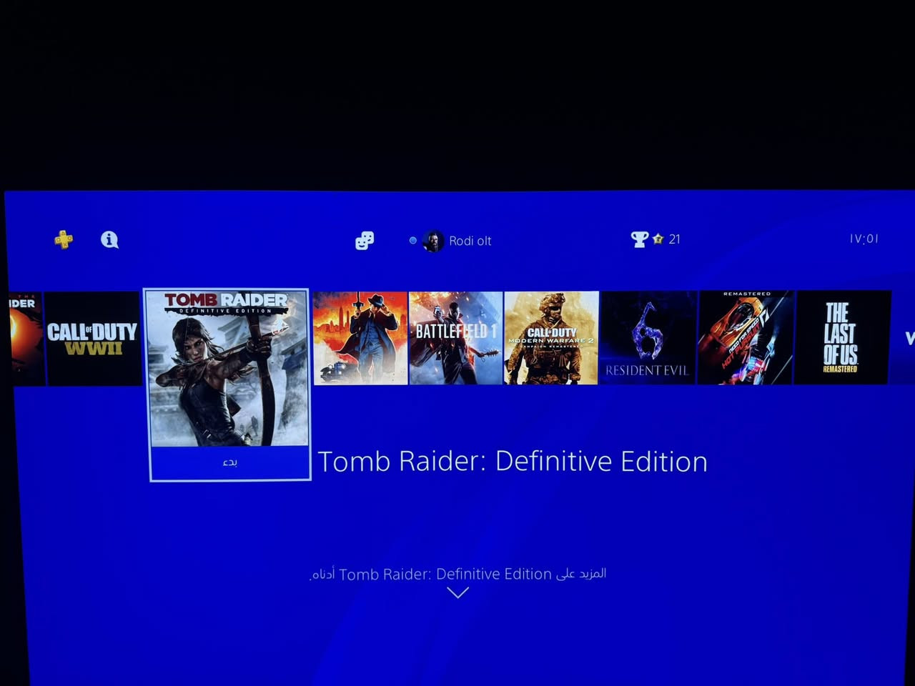 بلي 4 سلم كامل النضافة وطبعا لا مفتوح ولا مصلح
مع دبل جويستك نظام اصلي اونلاين وليس مهكر

بالاضافة الى 30 لعبة مملوكة مدفوعة وطبعا ذاكرة 500GB مقبطة العاب وباقي الالعاب بلمكتبة شوكت متريد تحمل منهة الي تعجبك

الالعاب 👇

1- Call of Duty modern warfare Remastered
2- Call of Duty modern warfare 2 Remastered
3- Call of Duty WW2
4- Metro Exodus
5- The last of Us 1
6- Battlefield 1
7- Battlefield V
8- Watch dogs legion
9- Ghost recon wildlands
10- Ghost recon break point
11- Assassins creed Valhalla
12- Assassins creed origins
13- Tomb rider
14- Rise of The tomb rider
15- Shadow of The tomb rider
16- The witcher 3
17- Doom eternal
18- Borderlands 1
19- Borderlands 3
20- The evil within 2
21- Wolfenstien 2
22- Unravel 1
23- Unravel 2
24- Mafia 1
25- Mafia 2
26- Mafia 3
27- Need for Speed hot pursuit
28- Mortal kombtat 11
29- Resident evil 6
30- Farcry zero dawn

السعر : 245 الف 🔥

*توصيل متوفر لكل المحافظات العراقية ❤️


**إذا كنت صاحب هذا الإعلان وتريد حذفه لأي سبب، رجاءا أرسل رسالة إلى الدعم الفني**