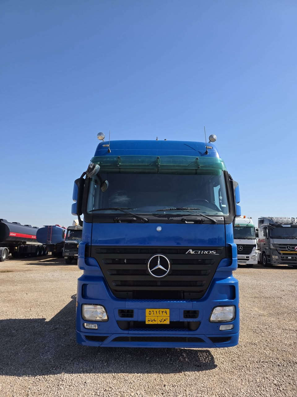 اكتروز موديل ٢٠٠٥ حجم ١٨٤٤ رتايدر ابو صاروخ ثلاجة  مربوطه صهريج بيه حل وربط سياره جديده رقم تلفون ***********
