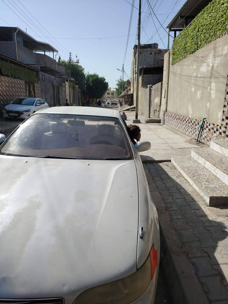 مارك نفخ 93 سياره مال جناي كفاله من الكص والنقل مكينه كير ونجي تبريد حداده تخم تاير  سنويه لل 30 رقم بصره إنكليزي بسمي شرط تحويل سعرها68 وبيه مجال ‏‪***********‬ بصره  حي الحسين
