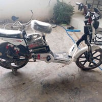 بايسكل شحن • بطاريات جديدة • بعقوبه باب الدرب