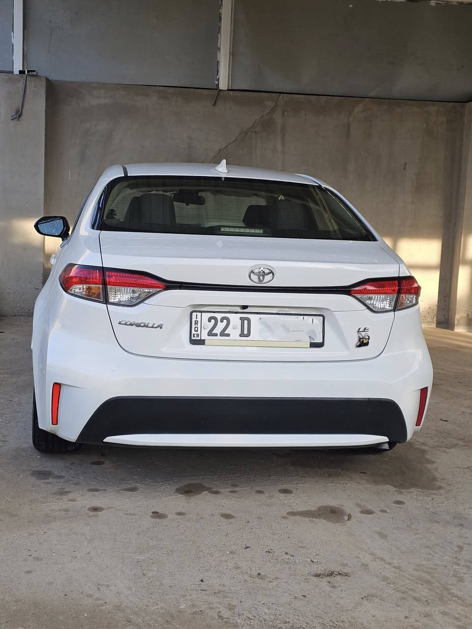 كورولا2020
بدون  صبغ 

ماشية 58000mi 

Le بلص 

بصمة+بصمة ابواب 

كامرة 

رادرات 

فتحة سقف 

محرك 1800 

رقم أربيل بأسمي
رقم الشاصي 
JTDHPRAE5LJ059542

***********

مكان السيارة بلموصل 

السعر 170 وبي مجال
