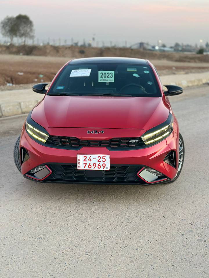 سلام عليكم 
🔥للبيع كيا فورتي GT موديل 2023 🖤🧡
🔥 كلين بدون ايربك بدون دواخل او شواصي
🔥كاتي تترقم اربيل او دهوك بكيفك انت 
🔥مكينة 1.6 تيربو كفالة كير و مكينة 
🔥ماشية 43 ميل مشي امريكا
المواصفات :
 🔥بصمات دخول و تشغيل / تشغيل عن بعد
🔥كشنات مختمة جي تي 
 🔥رادارات من كل الجهات / مانع اصطدام
🔥كروز كنترول تفاعلي / نظام محافظة على المسار
🔥شاشة جبيرة / كاميرا و حساسات خلفية
🔥 كار بلي و اندرويد اوتو 
 🔥لايت امامي ليد و بك لايت ليد / دبل اكزوز
 🔥قطعتين تبريد 
🔥بعد هواي مواصفات معروف ال GT
السيارة جاهزة من كلشي صدر و حدادية و تايرات و حجر بيئة و كير و مكينة 
حادثها موضح بالصور مع المنشور
السعر 158 وبي مجال بسيط للشراي 
مكاني موصل // حي الصديق 🖤
***********
*********** موصل, نينوى
