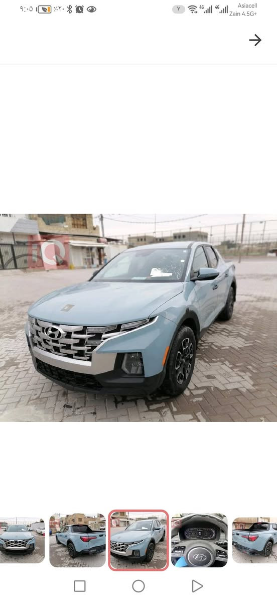 ياالله
السلام عليكم بيكم سنتا كروز 2024 وارد امريكي 

Hyundai Santa  2024 Green 2.5L 

حجم المكينه : 2500  تنفس طبيعي 

المسافه المقطوعه : 25 الف كيلو فقط 

الضرر :  وباب الحوض موضح فقط بالصور

الايرباك : سليم مطاك ولايرباك 

المواصفات

2.بصمه

3. كشن كهرباء 

4. ويل كب 

5.رادارات 360

6.تشغيل عن بعد 

7.لايتات لد 

8. لايتات زنون

9. اشاير بالمري

10. تحكم 

11.كامرة

12.كشنات كهرباء

14.هندبريك بصمه

15.هيترات بالكشنات

السعر : 185 ورقة 

تفاصيل آكثر هذآ رقمي *********** *********** 

مكاني بغداد الحبيبية
