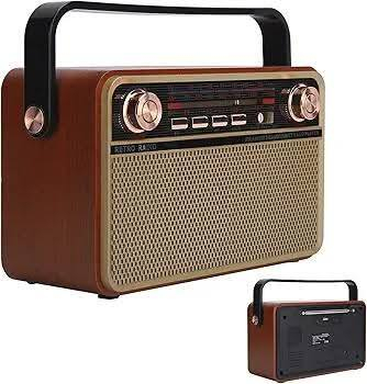 راديو محمول بتصميم كلاسيكي (Retro Radio) 
يدعم موجات FM / AM / SW

المميزات الصوتية : مكبر صوت مدمج يدعم التشغيل من خلال البلوتوث (Bluetooth) .

خيارات التشغيل : يدعم تشغيل الملفات الصوتية عبر بطاقات TF ، وذاكرة USB ، بالإضافة إلى مدخل AUX .

الطاقة : يعمل ببطارية قابلة لإعادة الشحن .

متوفر توصيل كل المحافظات


**إذا كنت صاحب هذا الإعلان وتريد حذفه لأي سبب، رجاءا أرسل رسالة إلى الدعم الفني**