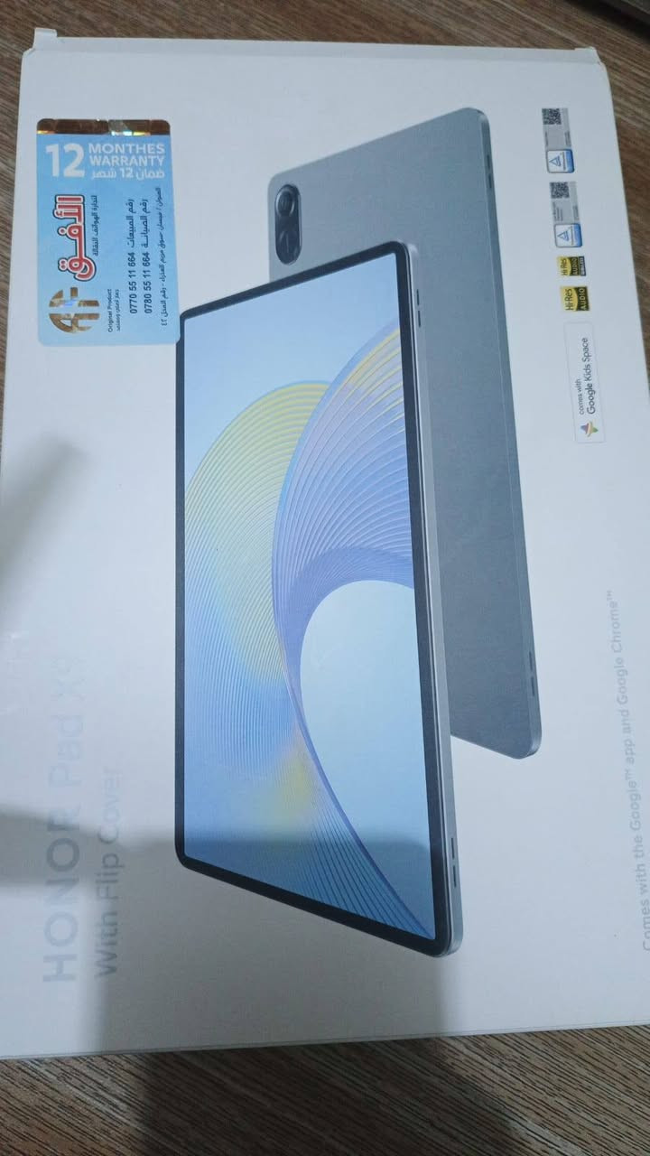 البيع سعر 200ما مفتوح ابد
ذاكره مالته 128 اسم الايباد  honor pad x9العنوان ميسان***********
