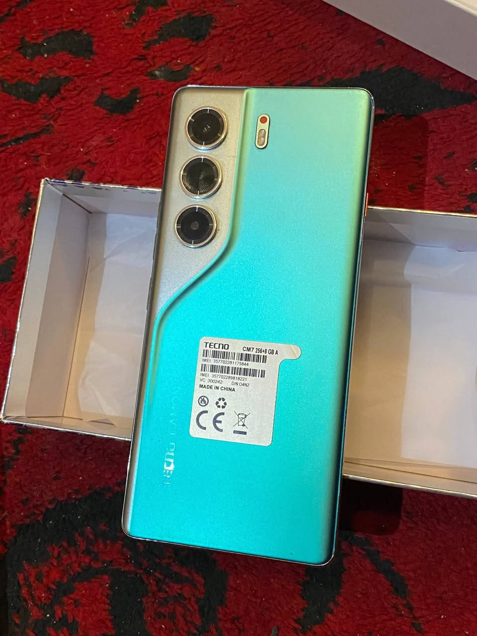 السلام عليكم
تكنو كامون 40برو 5G
عشوائية 8+8
ذاكرة 256
90 فريم
نضافه 100٪
غراض كاملة
استخدام شهر

*********** واتساب... مكاني نجف
