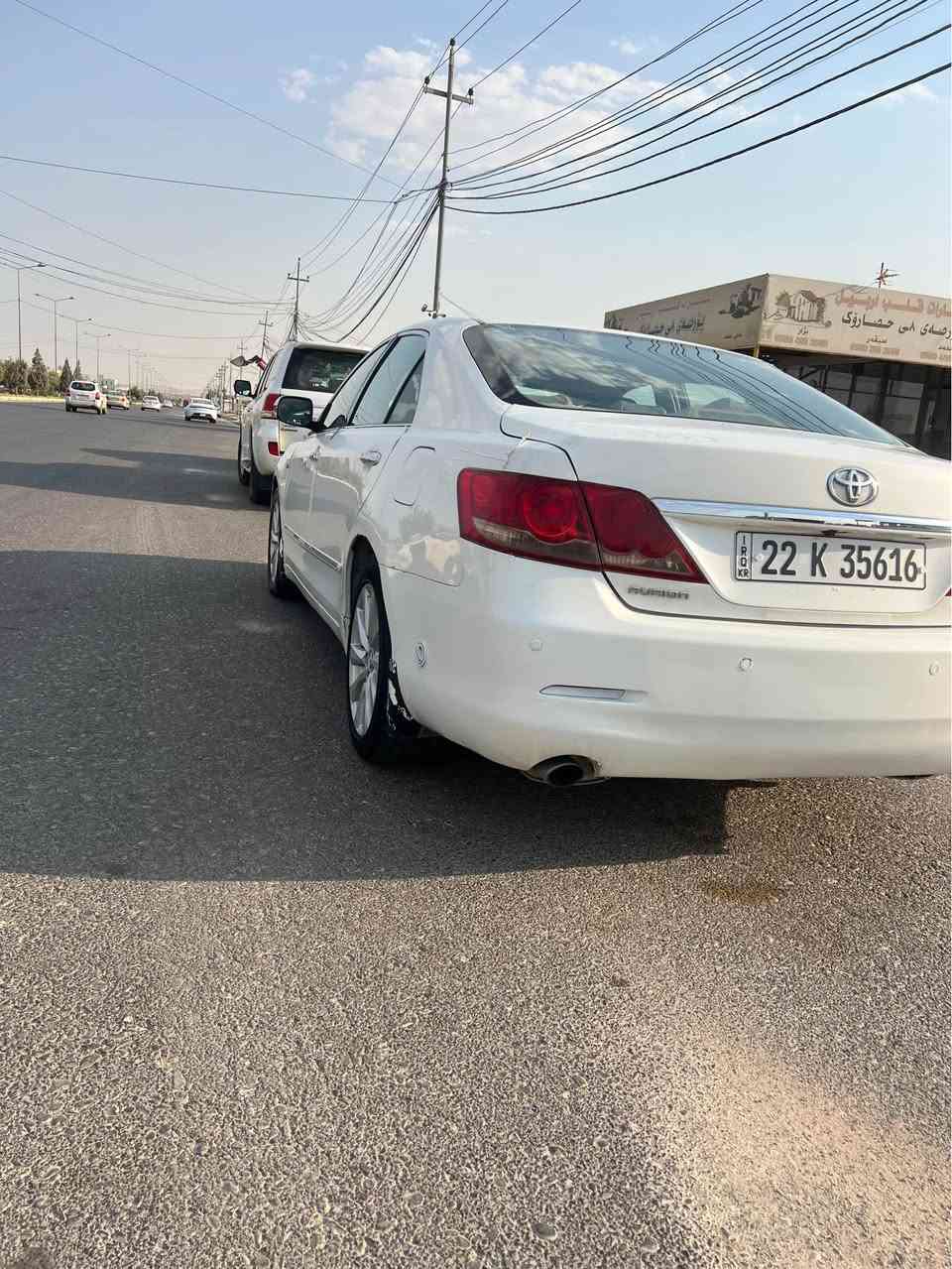 تیوتا ئۆریون مۆدیل٢٠٠٨قەپات مواسفات گیرو مکینە بیلاد أڤلۆن سیستم غازی ئیطالی ٤پارچە بۆیاغ بێ لێدران و بێ داخلی مواسفات خلیجی سعودی گیرو مکینەو توندو تۆلی و هەمو شتێکی بەشەرت دینار مەسروفی تیدانیە
سعری ٨٧$معامەلە 
*********** أربيل, العراق
